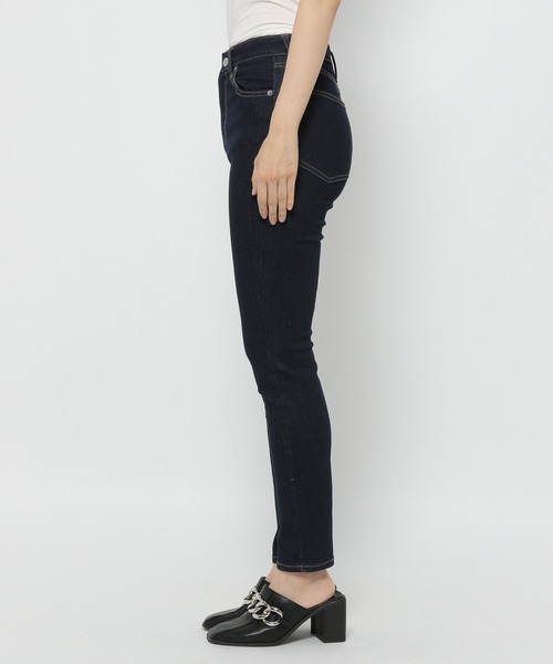 PAGEBOY(ページボーイ)の「スリムフィットジーンズ(デニムパンツ・レディース・ブラック/インディゴブルー・25inch/26inch/27inch)」の7枚目の写真
