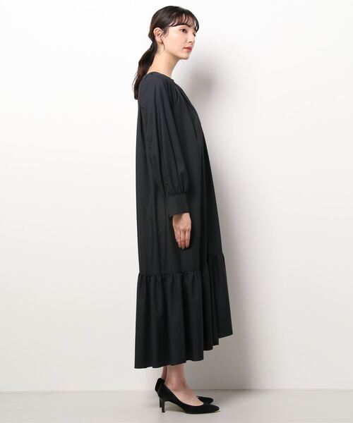 IENA（イエナ）の「ティアードワンピース（ワンピース・レディース・ブラック/カーキ・38/36）」の7枚目の写真