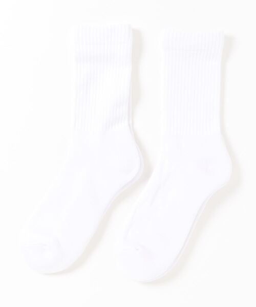 417 EDIFICE(フォーワンセブンエディフィス)の「【2点セット】essential sox ES-01 / エッセンシャル2パックソックス(ソックス/靴下・メンズ・ホワイト/チャコールグレー/ブラック/ベージュ/ネイビー/ピンク/イエロー/ブルー/グリーン/ブラック系その他/チョコ・FREE)」の1枚目の写真