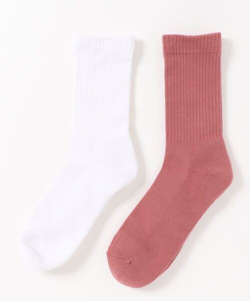 417 EDIFICE(フォーワンセブンエディフィス)の「【2点セット】essential sox ES-01 / エッセンシャル2パックソックス(ソックス/靴下・メンズ・ホワイト/チャコールグレー/ブラック/ベージュ/ネイビー/ピンク/イエロー/ブルー/グリーン/ブラック系その他/チョコ・FREE)」の11枚目の写真