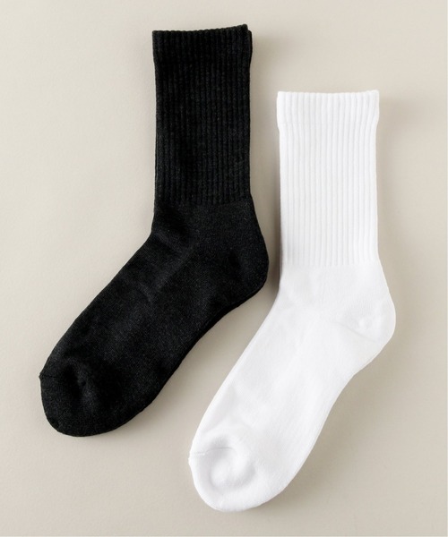 417 EDIFICE(フォーワンセブンエディフィス)の「【2点セット】essential sox ES-01 / エッセンシャル2パックソックス(ソックス/靴下・メンズ・ホワイト/チャコールグレー/ブラック/ベージュ/ネイビー/ピンク/イエロー/ブルー/グリーン/ブラック系その他/チョコ・FREE)」の17枚目の写真