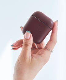 MACAROOON（マカルーン）の「〈MACAROOON/マカルーン〉ゴートレザー エアポッズケース / Airpods Case（ヘッドフォン/イヤホン）」