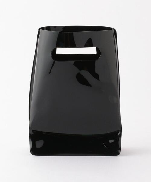 NaNa-NaNa（ナナナナ）の「＜nana-nana＞ A5 PVC OPQ BAG/バッグ（ショルダーバッグ・メンズ・ブラック/コバルトブルー・FREE）」の4枚目の写真