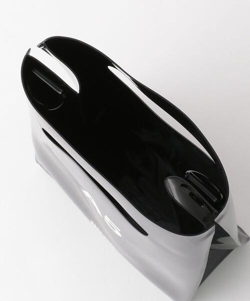 NaNa-NaNa（ナナナナ）の「＜nana-nana＞ A5 PVC OPQ BAG/バッグ（ショルダーバッグ・メンズ・ブラック/コバルトブルー・FREE）」の7枚目の写真