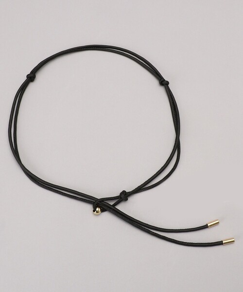 Firsthand（ファーストハンド）の「Firsthand/ファーストハンド ボール付コードベルト（ベルト・レディース・ブラック/ブラウン・ONE SIZE）」の3枚目の写真