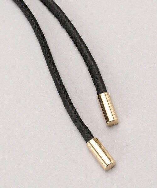 Firsthand（ファーストハンド）の「Firsthand/ファーストハンド ボール付コードベルト（ベルト・レディース・ブラック/ブラウン・ONE SIZE）」の6枚目の写真