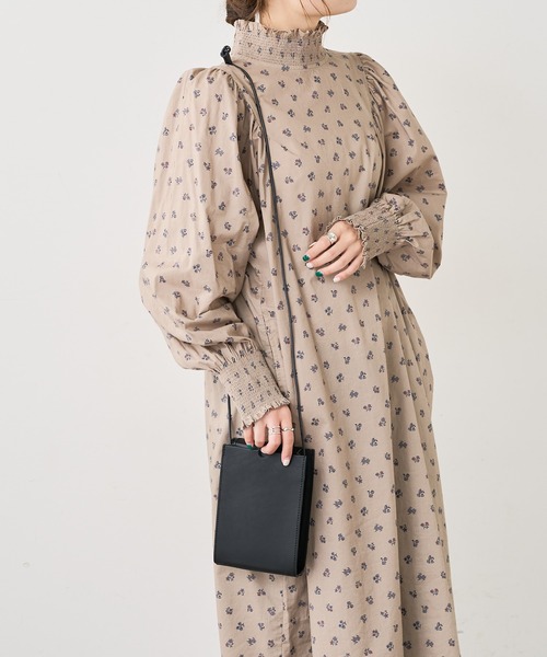 高い品質 多色花プリントワンピース 人気ブランドを