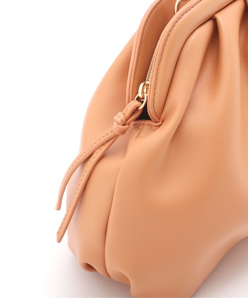 NATURAL BEAUTY BASIC（ナチュラルビューティーベーシック）の「ソフトタック2WAYクラッチ（クラッチバッグ・レディース・ベージュ/オレンジ・ﾌﾘ-）」の13枚目の写真