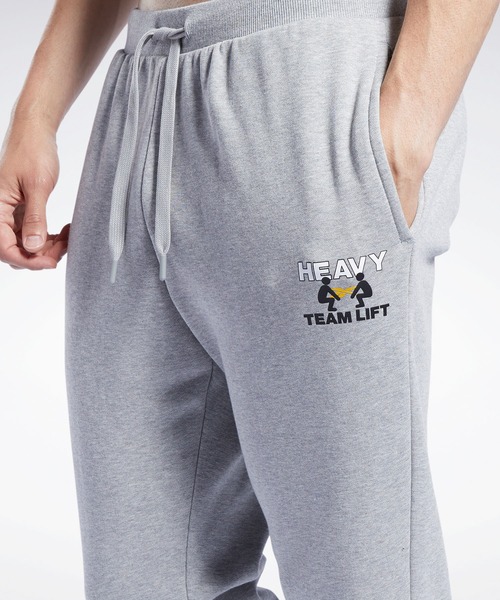 Reebok(リーボック)の「【Reebok DESIGNED by BlackEyePatch】 パンツ / CL BEP M WV PT(スウェットパンツ・メンズ・ブラック/ヘザーグレー・MEDIUM/XX-LARGE/XXX-LARGE/X-LARGE/LARGE/SMALL)」の6枚目の写真