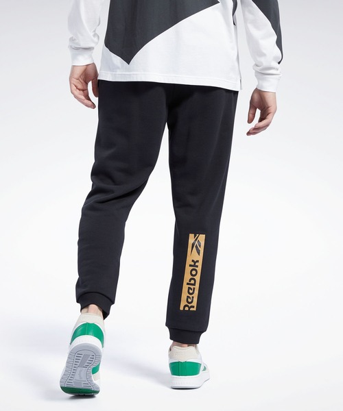 Reebok(リーボック)の「【Reebok DESIGNED by BlackEyePatch】 パンツ / CL BEP M WV PT(スウェットパンツ・メンズ・ブラック/ヘザーグレー・MEDIUM/XX-LARGE/XXX-LARGE/X-LARGE/LARGE/SMALL)」の9枚目の写真