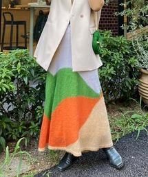 Ameri | MOHAIR LOW GAUGE SKIRT(スカート)