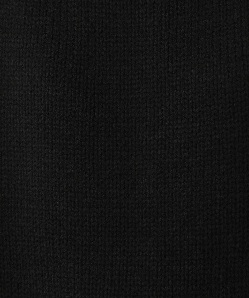 LOWRYS FARM(ローリーズファーム)の「ハイネックラウンドテールニット 259497(ニット/セーター・レディース・ブラック/ブラウン/アイボリー/レッド・FREE)」の9枚目の写真