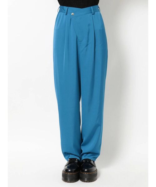 jouetie（ジュエティ）の「アシメウエストパンツ（スラックス・レディース・グレー/ブラック/グリーン/ブルー・MEDIUM）」の17枚目の写真