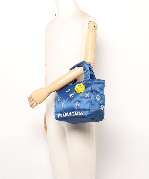 PEARLY GATES（パーリーゲイツ）の「FUTUREニコ柄エンブ カートバッグ