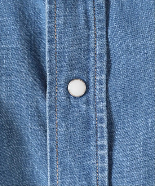 U by SPICK&SPAN(ユーバイスピックアンドスパン)の「【Wrangler/ラングラー】 Embroidery デニムシャツ◆(シャツ/ブラウス・レディース・ブルー・FREE)」の12枚目の写真