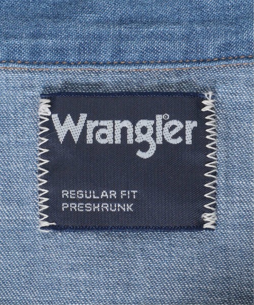 U by SPICK&SPAN(ユーバイスピックアンドスパン)の「【Wrangler/ラングラー】 Embroidery デニムシャツ◆(シャツ/ブラウス・レディース・ブルー・FREE)」の22枚目の写真