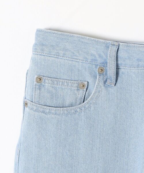 SHIPS any（シップス エニィ）の「SHIPS any:〈ウォッシャブル〉フレア デニムパンツ［SHIPS any DENIM］（デニムパンツ・レディース・ライトブルー/ブルー・40/38/36）」の5枚目の写真
