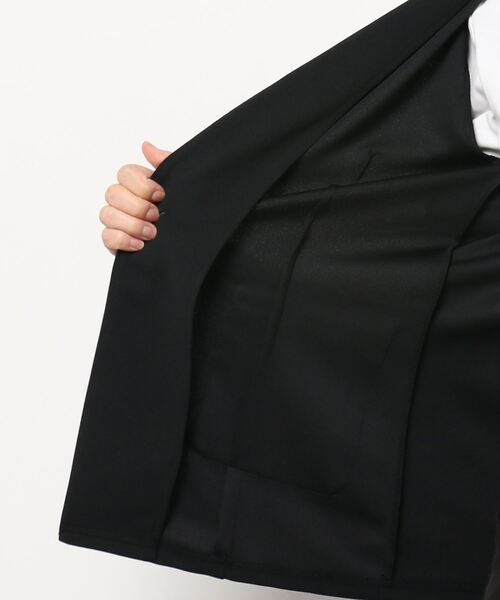 PICCIN(ピッチン)の「カラーレスジャケット(テーラードジャケット・レディース・ライトグレー/ブラック・M/L)」の5枚目の写真