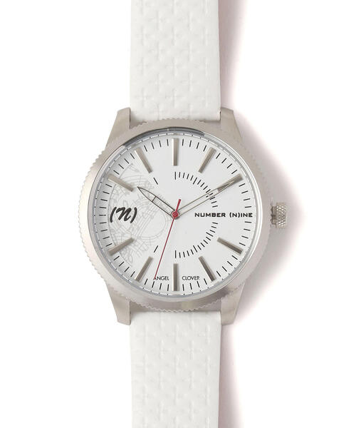 NUMBER (N)INE（ナンバーナイン）の「NUMBER(N)INE×Angel Clover/ナンバーナイン×エンジェルクローバー/腕時計 NN42SWH-WH（アナログ腕時計・メンズ・ホワイト・FREE）」の2枚目の写真