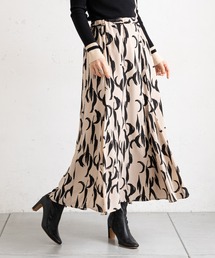 prose verse | モノトーン幾何柄マーメイドスカート(スカート)