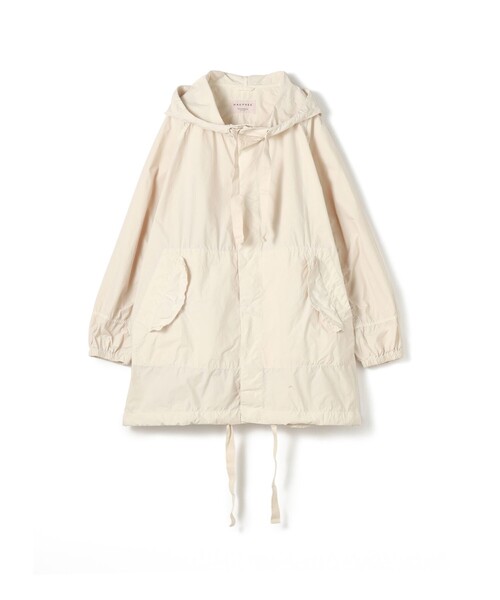 TOMORROWLAND （トゥモローランド）の「ポリエステルナイロンタフタ フーデッドブルゾン（ブルゾン・レディース・ブルー/チャコールグレー/ホワイト・36）」の18枚目の写真