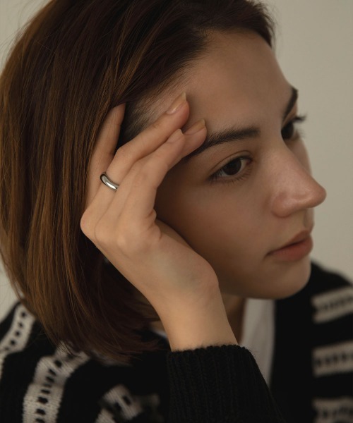 marjour（マージュール）の「[SURGICAL]WARP RING（リング・レディース・シルバー/ゴールド・FREE）」の7枚目の写真