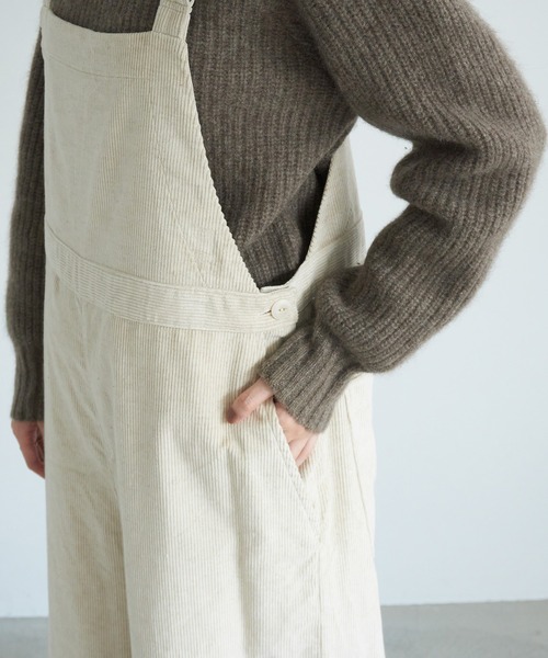 note et silence （ノートエシロンス）の「【 AMB100貨 】  サロペット（サロペット/オーバーオール・レディース・ブラック・FREE）」の7枚目の写真