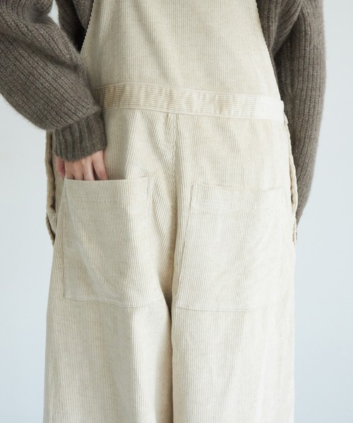 note et silence （ノートエシロンス）の「【 AMB100貨 】  サロペット（サロペット/オーバーオール・レディース・ブラック・FREE）」の11枚目の写真