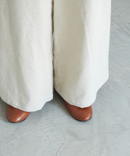 note et silence （ノートエシロンス）の「【 AMB100貨 】  サロペット（サロペット/オーバーオール・レディース・ブラック・FREE）」の9枚目の写真