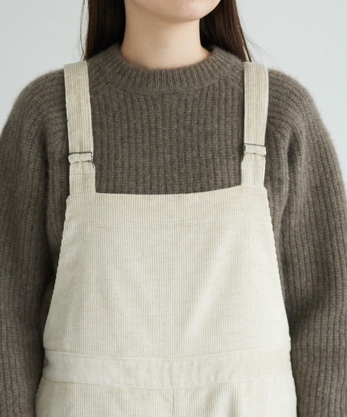 note et silence （ノートエシロンス）の「【 AMB100貨 】  サロペット（サロペット/オーバーオール・レディース・ブラック・FREE）」の12枚目の写真