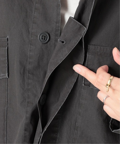 JOURNAL STANDARD（ジャーナルスタンダード）の「FATIGUE JACKET◆（ミリタリージャケット・レディース・ブラック/カーキ・FREE）」の21枚目の写真