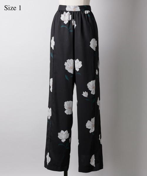 LA BELLE ETUDE（ラベルエチュード）の「POPPY Gパンツ（スラックス・レディース・ブラック/ライトグリーン・1/0）」の17枚目の写真