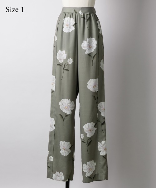 LA BELLE ETUDE（ラベルエチュード）の「POPPY Gパンツ（スラックス・レディース・ブラック/ライトグリーン・1/0）」の19枚目の写真