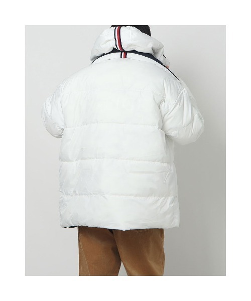 TOMMY HILFIGER（トミーヒルフィガー）の「リバーシブルパッファジャケット（ダウンジャケット/コート・メンズ・ブラック/ネイビー・SMALL/MEDIUM/LARGE/X-LARGE）」の13枚目の写真