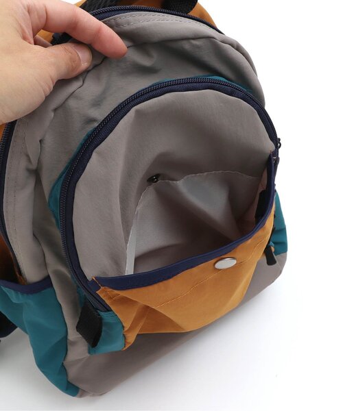 BREEZE（ブリーズ）の「FOスマイルバックパック（バックパック/リュック・キッズ・グレー/ベージュ/ターコイズブルー/レインボー・MEDIUM/SMALL）」の9枚目の写真
