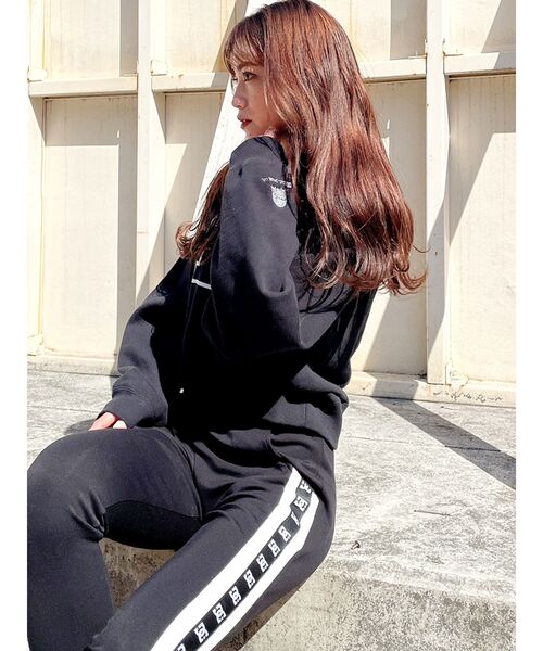 GYDA（ジェイダ）の「GYDA×DC COLLEGE ショートパーカー（パーカー・レディース・ブラック/グレー/オフホワイト・FREE）」の17枚目の写真