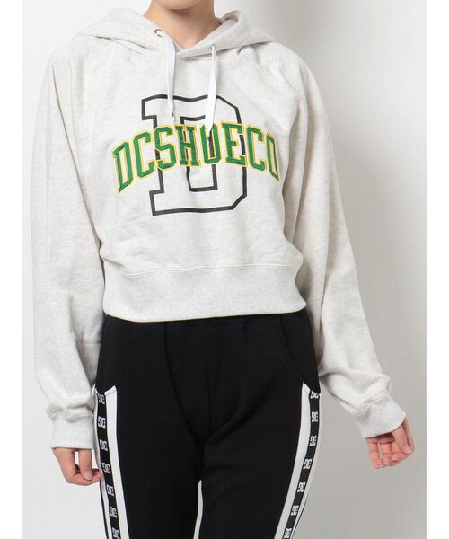 GYDA（ジェイダ）の「GYDA×DC COLLEGE ショートパーカー（パーカー・レディース・ブラック/グレー/オフホワイト・FREE）」の18枚目の写真