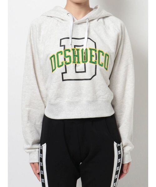 GYDA（ジェイダ）の「GYDA×DC COLLEGE ショートパーカー（パーカー・レディース・ブラック/グレー/オフホワイト・FREE）」の6枚目の写真