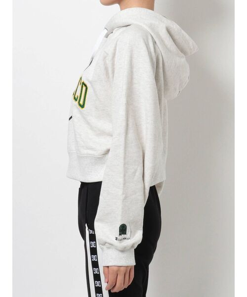 GYDA（ジェイダ）の「GYDA×DC COLLEGE ショートパーカー（パーカー・レディース・ブラック/グレー/オフホワイト・FREE）」の22枚目の写真