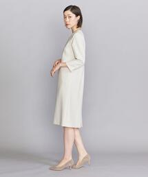 BEAUTY&YOUTH UNITED ARROWS | BY ダブルクロス Iライン 8分袖 ワンピース(ワンピース)