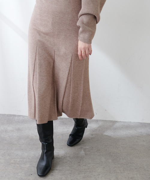 natural couture(ナチュラルクチュール)の「2枚セットアイテム!着回し抜群のパール釦カーディガン+ノースリワンピースセット(ワンピース・レディース・その他・FREE)」の10枚目の写真