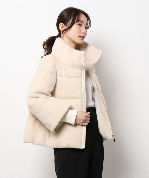 ANAYI（アナイ）の「アルパカウールシャギーダウン（ダウン