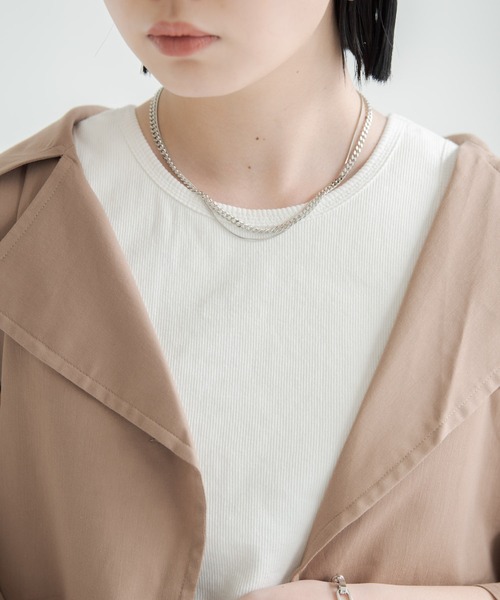 Aunt Marie's(アントマリーズ)の「ダブルチェーンネックレス(ネックレス・レディース・シルバー/ゴールド・FREE)」の15枚目の写真