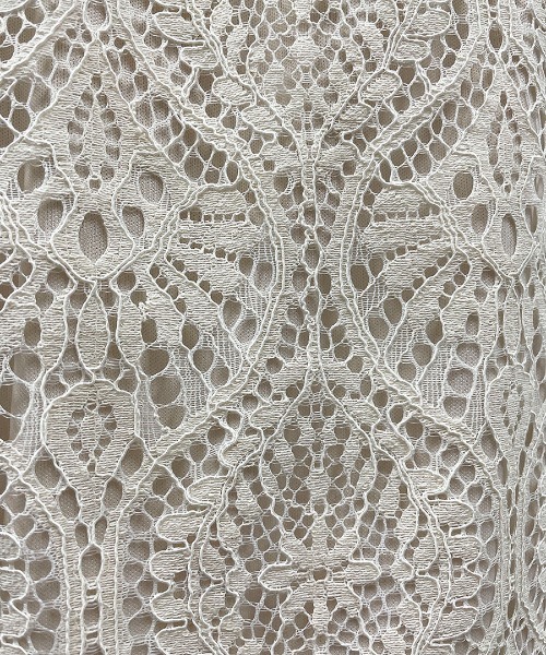 PICCIN（ピッチン）の「総レーススカラップスカート（スカート・レディース・ブラック/オフホワイト・M/L）」の16枚目の写真