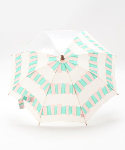 392 plusm（サンキューニプリュスエム）の「【392plusm】キッズ UMBRELLA 45cm 長傘（長傘・キッズ・ブラック/イエロー/ピンク/ミント・フリー）」の5枚目の写真