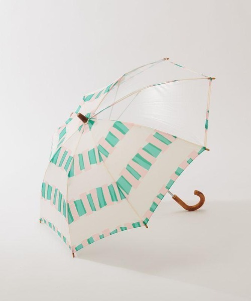 392 plusm（サンキューニプリュスエム）の「【392plusm】キッズ UMBRELLA 45cm 長傘（長傘・キッズ・ブラック/イエロー/ピンク/ミント・フリー）」の4枚目の写真