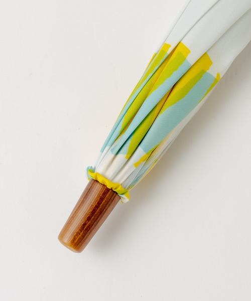 392 plusm（サンキューニプリュスエム）の「【392plusm】キッズ UMBRELLA 45cm 長傘（長傘・キッズ・ブラック/イエロー/ピンク/ミント・フリー）」の7枚目の写真