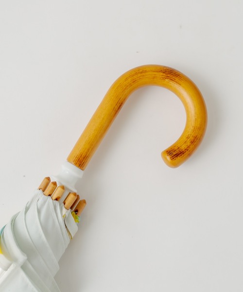 392 plusm（サンキューニプリュスエム）の「【392plusm】キッズ UMBRELLA 45cm 長傘（長傘・キッズ・ブラック/イエロー/ピンク/ミント・フリー）」の8枚目の写真