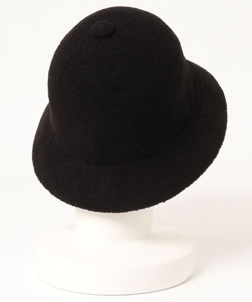KANGOL（カンゴール）の「KANGOL/カンゴール/Bermuda Casual(195169015)（ハット・メンズ・ブラック・SMALL/MEDIUM/LARGE/X-LARGE）」の2枚目の写真