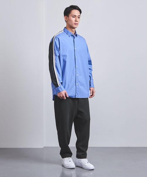 EN ROUTE（アンルート）の「＜EN ROUTE（アンルート）＞ ポリエステル サイドライン イージーパンツ（その他パンツ・メンズ・ネイビー/ダークグレー・1/2/3）」の5枚目の写真